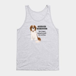 Cavaliers have a way of finding the people who need them. Blenheim Tank Top